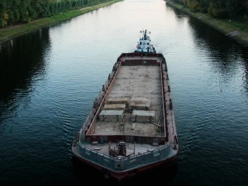 Сухогрузно-наливная баржа-площадка 3628