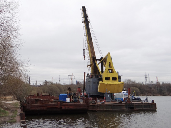 Плавучий кран КПЛ 16-30, Т-583