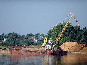 Плавучий кран КПЛ-5-30, N 2075